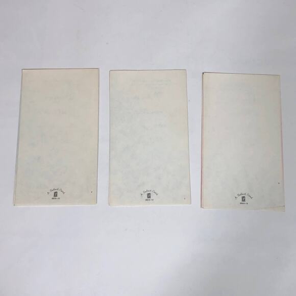 Vintage Christmas Cards Lot of 10 Gold Trees Puppy Religious Shabby Chic - Picture 5 of 14